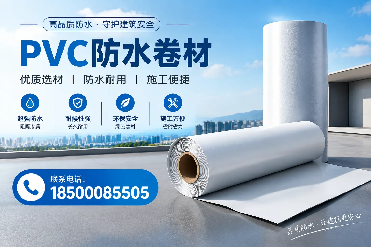 如何评估PVC防水卷材的性价比?南宁消费者必读
